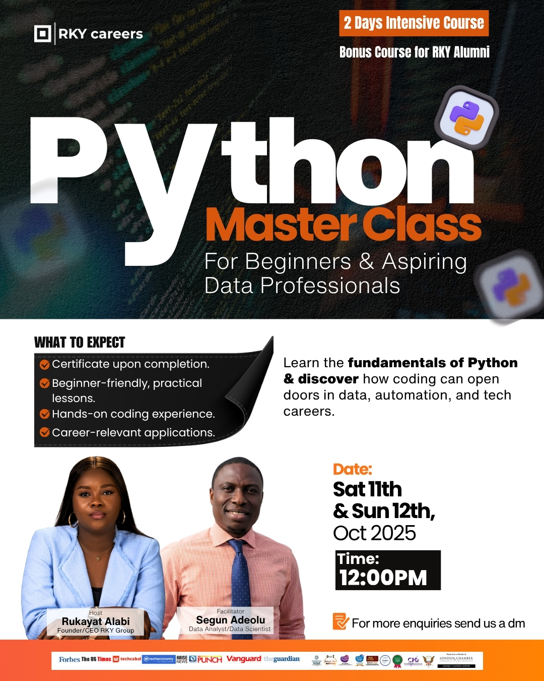 Python Masterclass For Beginners